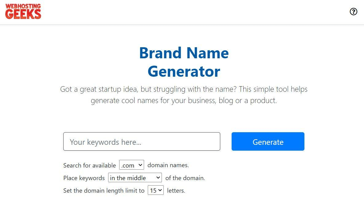 品牌名稱 品牌名稱